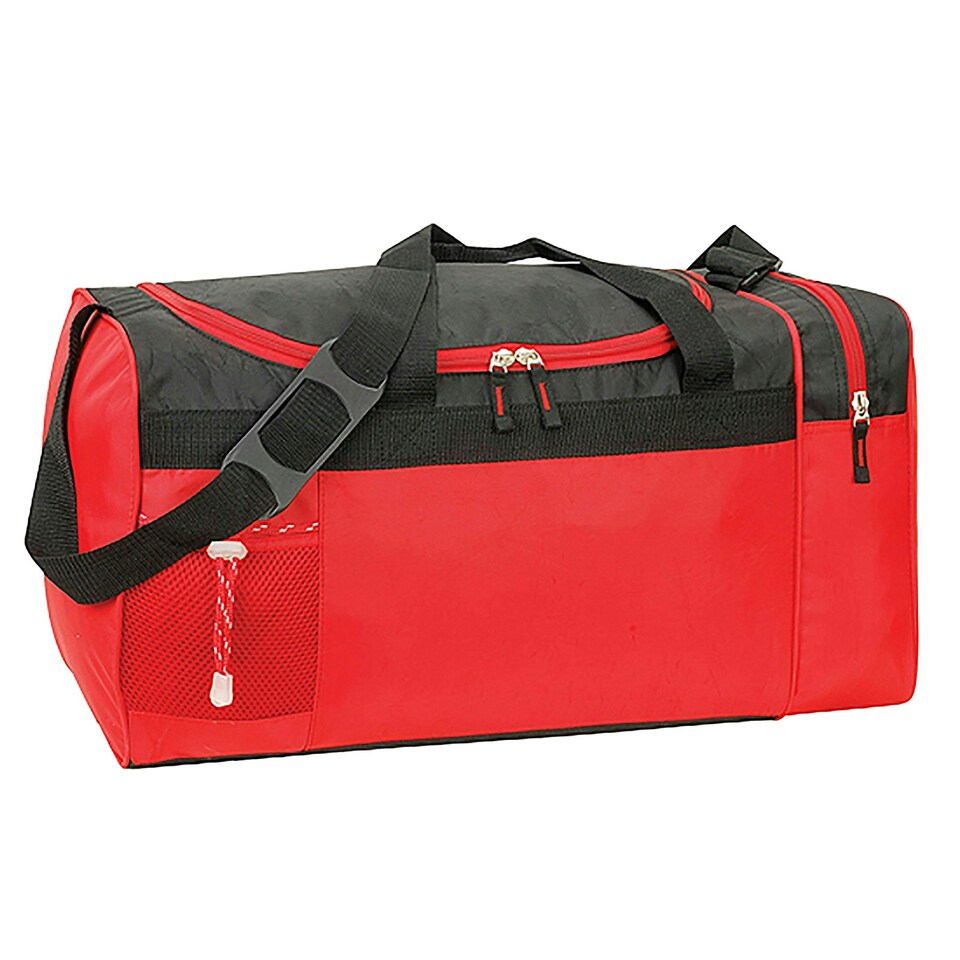 image 1 of Shugon Cannes Sports/Overnight Holdall / Duffle Bag (33 Litres) - Red/Black - One Size