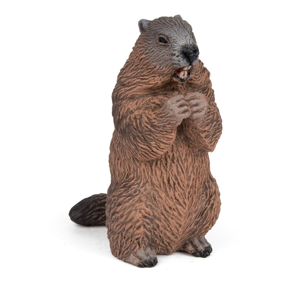 image 1 of PAPO Wild Animal Kingdom Marmot Toy Figure