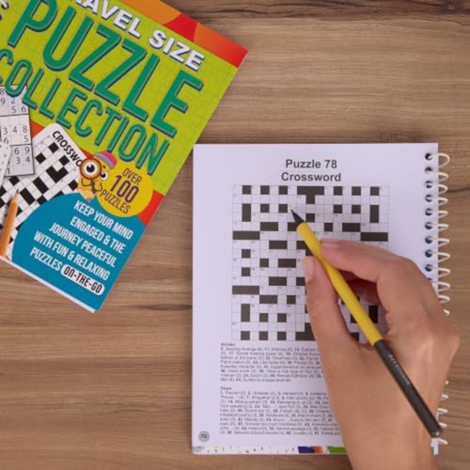 image 1 of Puzzle Books Collection Set of 2 Crossword, Sudoku & Word Search (Puzzle)