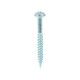 image 1 of Timco - Twin-Threaded Woodscrews - PZ - Round - Zinc (Size 8 x 1 1/2 - 200 Pieces)