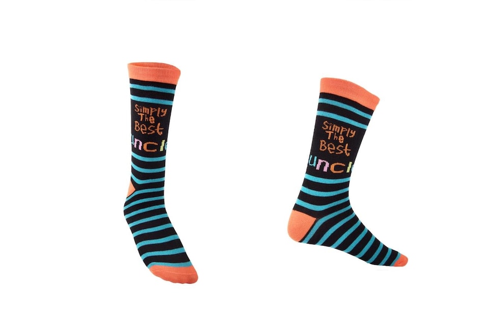 image 1 of Simply The Best Uncle Socks Simply & Fathers Day Gifts & Christmas Gift | Multi