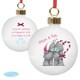 image 2 of Personalised Me To You Couple Christmas Bauble