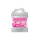image 1 of Silver Cloud Satin Scrunchie Trio Combo Fuchsia 3 Pack