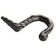 image 3 of Hammer & Tongs Twisted Nail Hook - W5mm x H40mm - Black