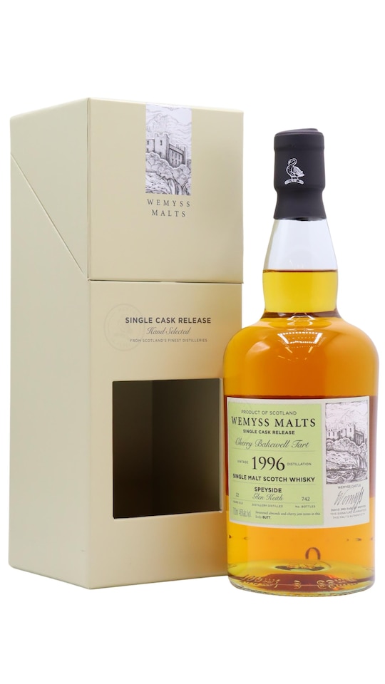 Glen Keith - Wemyss Malts - Cherry Bakewell Tart Single Cask 1996 22 year old Whisky