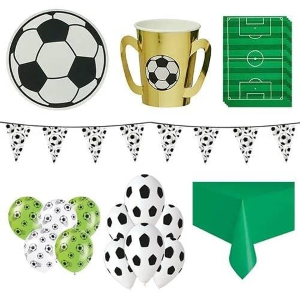 It's a Goal Football 16 Person Deluxe Party Pack