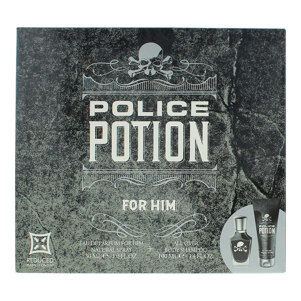 image 1 of Police Potion for Him Eau de Parfum 30ml & Body Lotion 100ml Gift Set