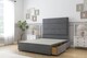 image 3 of Sloomy Texas Armour Coniston Divan Bed With Mattress 4 Drawers With 54" Floor Standing Headboard 6' Super King | Grey | Armour | Super King | 1