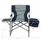 image 8 of Gr8 Garden Folding Directors Camping Chair Portable Seat with Side Table Storage Cooler Bag