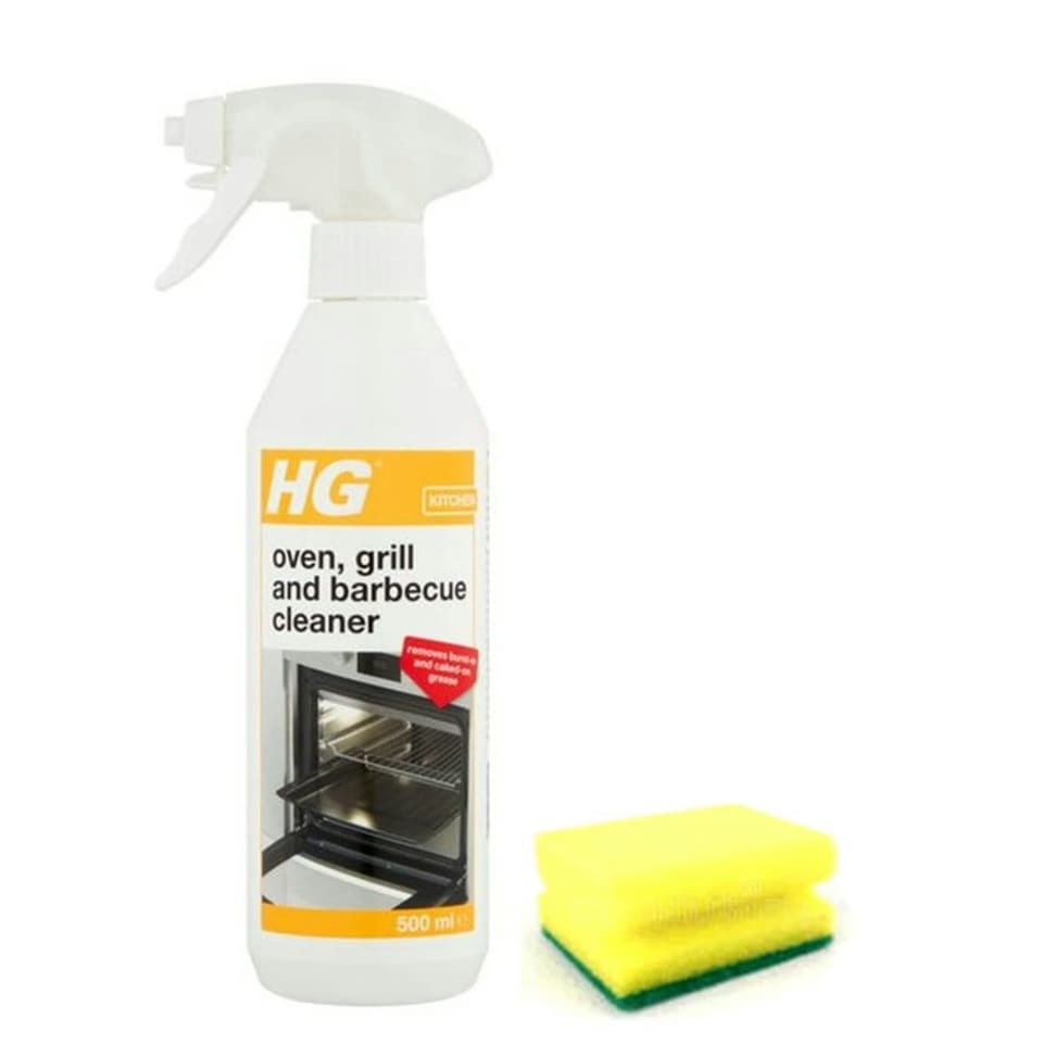 image 1 of HG Oven Cleaner Spray - BBQ and Grill Degreaser, 500ml