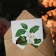 image 3 of Pierre-Joseph Redouté Art Card Mountain Camellia Flower