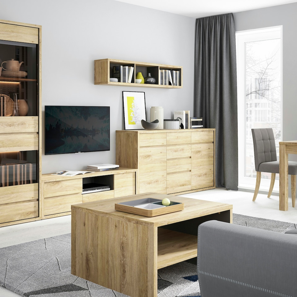 image 1 of Shetland Coffee Table with Shelf
