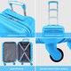 image 2 of 55x35x20cm Carry On Cabin Hard Shell Suitcase - 100+ Airlines Approved Including EasyJet (Paid), British Airways, Ryanair (Priority), TUI Blue | Turquoise | Cabin Bag
