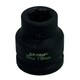 image 5 of 3/4" Drive 19mm Shallow Metric MM Impact Impacted Socket 6 Sided Single Hex