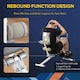 image 4 of HOMCOM Abdominal Trainer Core Workout Exercise Foldable Adjustable Steel Frame