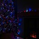 image 5 of 16m 200 LED SupaBrights Multi-Action Christmas String Lights with Timer in Blue, Red & White