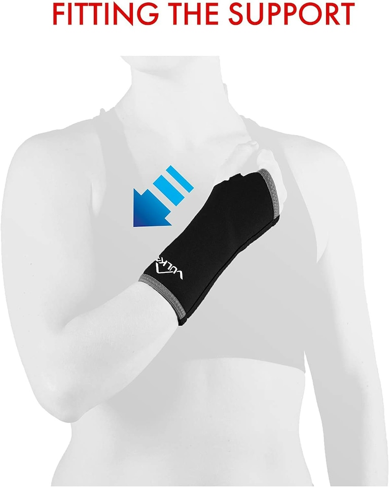 image 1 of Vulkan Classic Wrist Support | Black | S