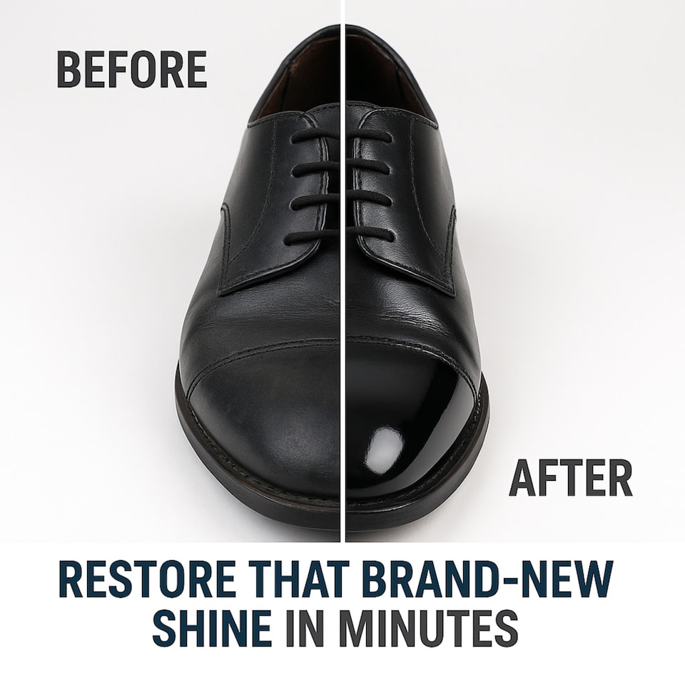 image 1 of Shoe Polish - Premium Leather Polish - Black