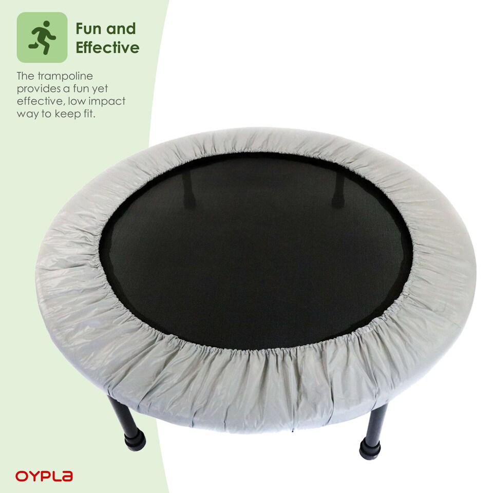 image 1 of 36" Sport Mini Fitness Exercise Aerobic Bouncer Trampoline Gym