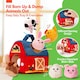 image 7 of Plush Barn with Stuffed Farm Animals, Rattle, Crinkle Paper & Baby Mirror