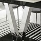 image 3 of Furniturebox Florini Black Glass And Metal V Dining Table