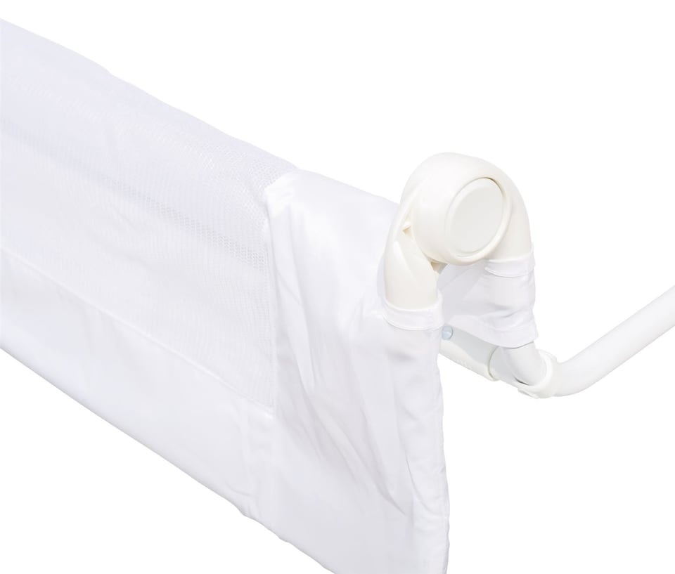 image 1 of Safetots Bed Rail, White 100cm Wide x 40cm Tall, Toddler Bed Guard for Safety