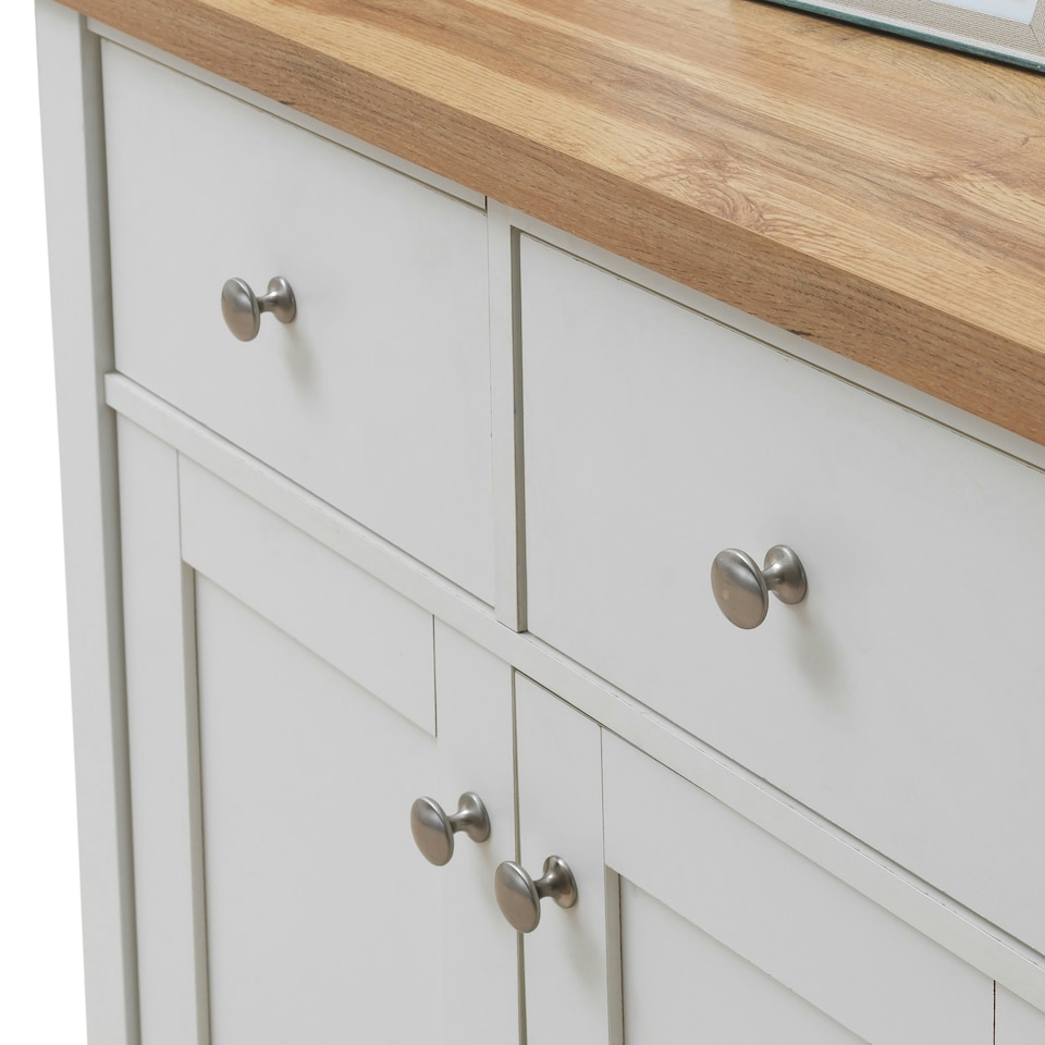 image 1 of 2 Doors 2 Drawer Sideboard