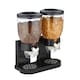image 1 of Living and Home 7L Double Head Dry Food Dispenser, Black