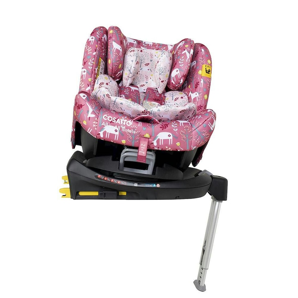 image 1 of Cosatto All in All Rotate Car Seat - 360 Spin, All Stages Car Seat, 0-12 Years Old (Unicorn Garden)