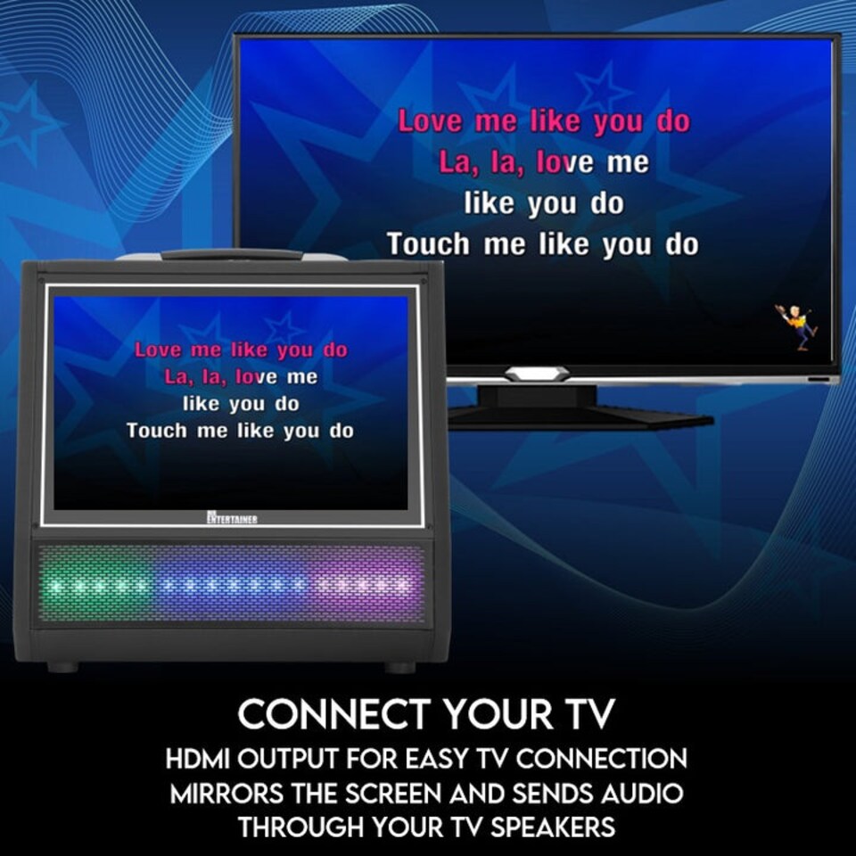 image 1 of Mr Entertainer Maestro Pro Touchscreen Karaoke Machine