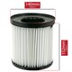 image 3 of SPARES2GO Filter + Foam Sleeve for Titan TTB774VAC 16L TTB775VAC 20L TTB776VAC 30L TTB777VAC 40L