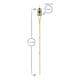 image 3 of Harbour Housewares Bamboo Garden Fire Torches - 113cm - Yellow - Pack of 6