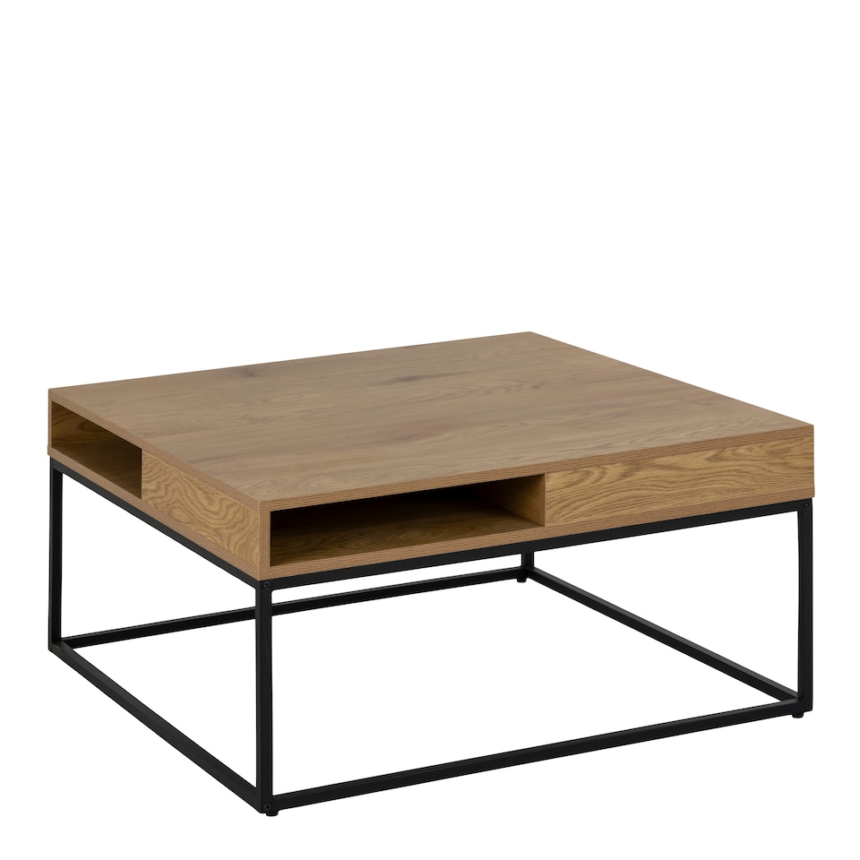 image 1 of Willford Coffee Table in Oak & Black