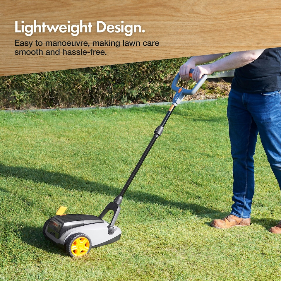 image 1 of VonHaus Electric Cordless Mini Lawn Mower
