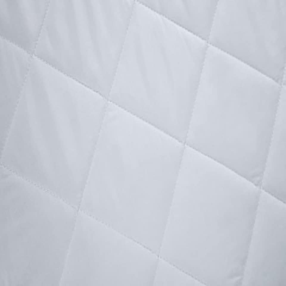 image 1 of Evernight Collection Microfibre Quilted Extra Deep Mattress Protector in White - Super King
