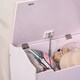 image 9 of HOMCOM 40x60cm Kids Storage Box Toy Organiser for Child 3 Yrs+ Bedroom Pink Pink | 60cm x 40cm x 48cm