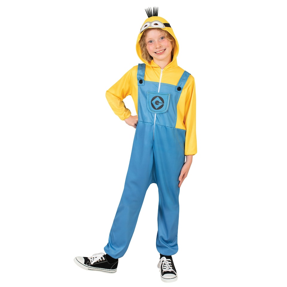 image 1 of Despicable Me 4 Childrens/Kids Minion Costume - Yellow/Blue - 9-10 Years 9-10 years