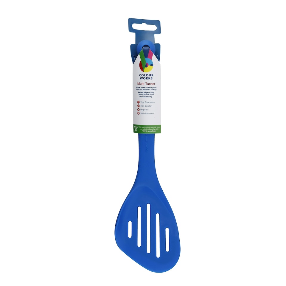 image 1 of Colourworks Silicone Turner Blue 28cm