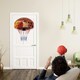 image 9 of COSTWAY Wall Mounted Basketball Hoop Backboard Set Rim 42cm Red | Standard