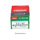 image 3 of Timco - Classic Multi-Purpose Screws - PZ - Double Countersunk - A4 Stainless Steel  (Size 4.0 x 40 - 200 Pieces)