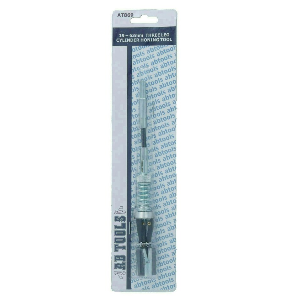 image 1 of Engine Cylinder Hone Honing Triple Leg Glaze Buster Stone Bore 19mm - 63mm