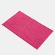 image 5 of OHS Soft Microfibre Non-Slip Absorbent Noodle Chenille Bath Runner Mat Pink | Bright Pink | 45 x 75cm