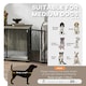 image 3 of PawHut Dog Crate Furniture End Table w/ Cushion for Medium Dogs