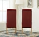 image 4 of MCC Direct Deluxe High Back Leather Dining Chairs Red