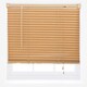 image 3 of FURNISHED Modern PVC Venetian Blinds Durable Window Blinds for Homes and Offices | Brown | Teak | (W) 95cm x (L) 210cm