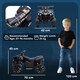 image 5 of AIYAPLAY 6V Electric Ride on Car, Kids ATV 4 Wheeler with Music and LED Headlights, Indoor Outdoor Toy Car for Ages 3-8 Years Boys and Girls | Black