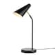 image 1 of First Choice Lighting Dakotta Matt Black & Brushed Gold Adjustable Desk Lamp Black | Bronze