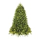 image 1 of COSTWAY 5FT Pre-Lit Artificial Christmas Tree with LED Lights & 8 Lighting Modes Green