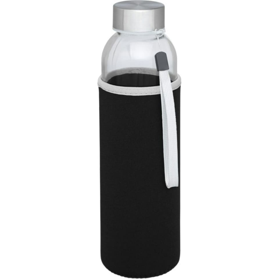Bullet Bodhi Glass 500ml Sports Bottle - Solid Black - One Size