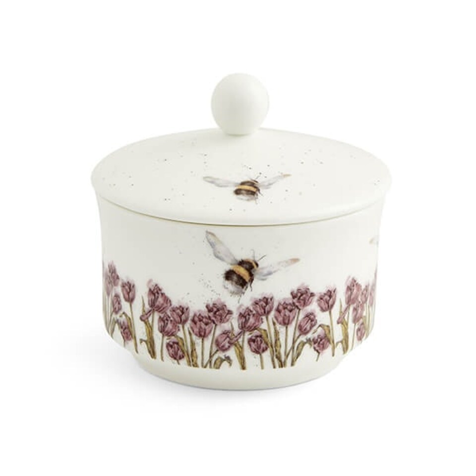 image 1 of Wrendale Designs 'Flight Of The Bumble' Bee Covered Sugar Pot